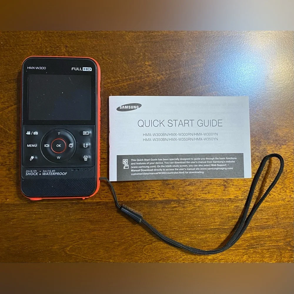Samsung HMX-W300 Full HD pocket waterproof camcorder